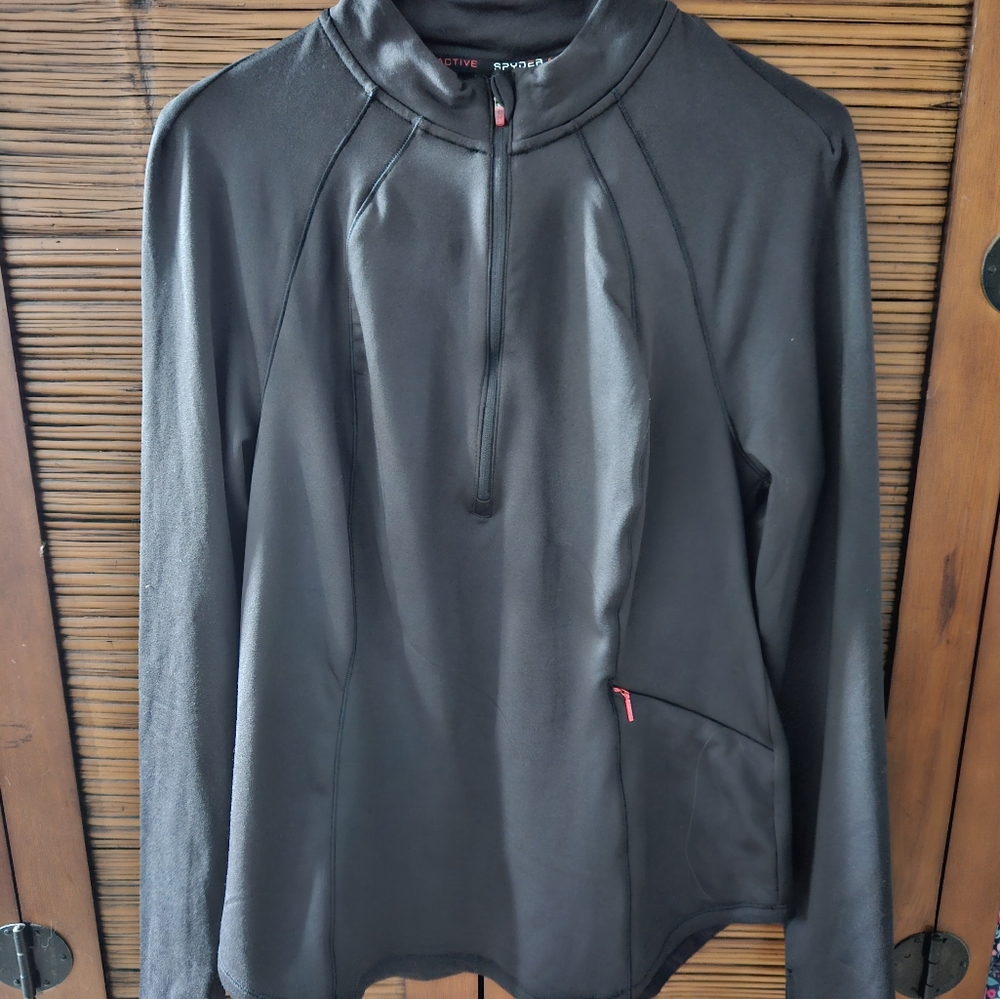 Spyder Active 1/4 Zip Top - Size L